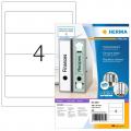 [4284] Herma SPECIAL A4 Ordneretiketten 192x61 mm Weiß, 400 Etiketten pro Packung